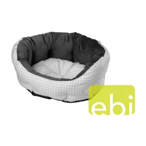 EBI D&D Soft-Bed Checko Silver 45x38x22cm